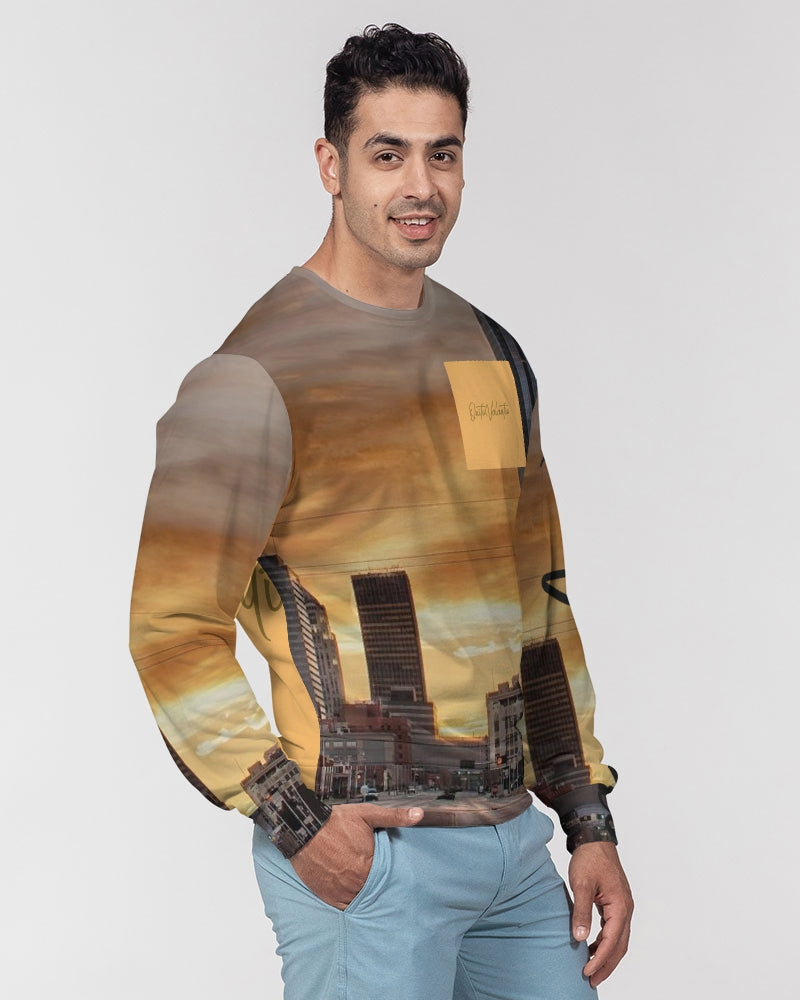 QuitoValantio!"Taste of Oklahoma City"Collection. Men's Classic French Terry Crewneck Pullover