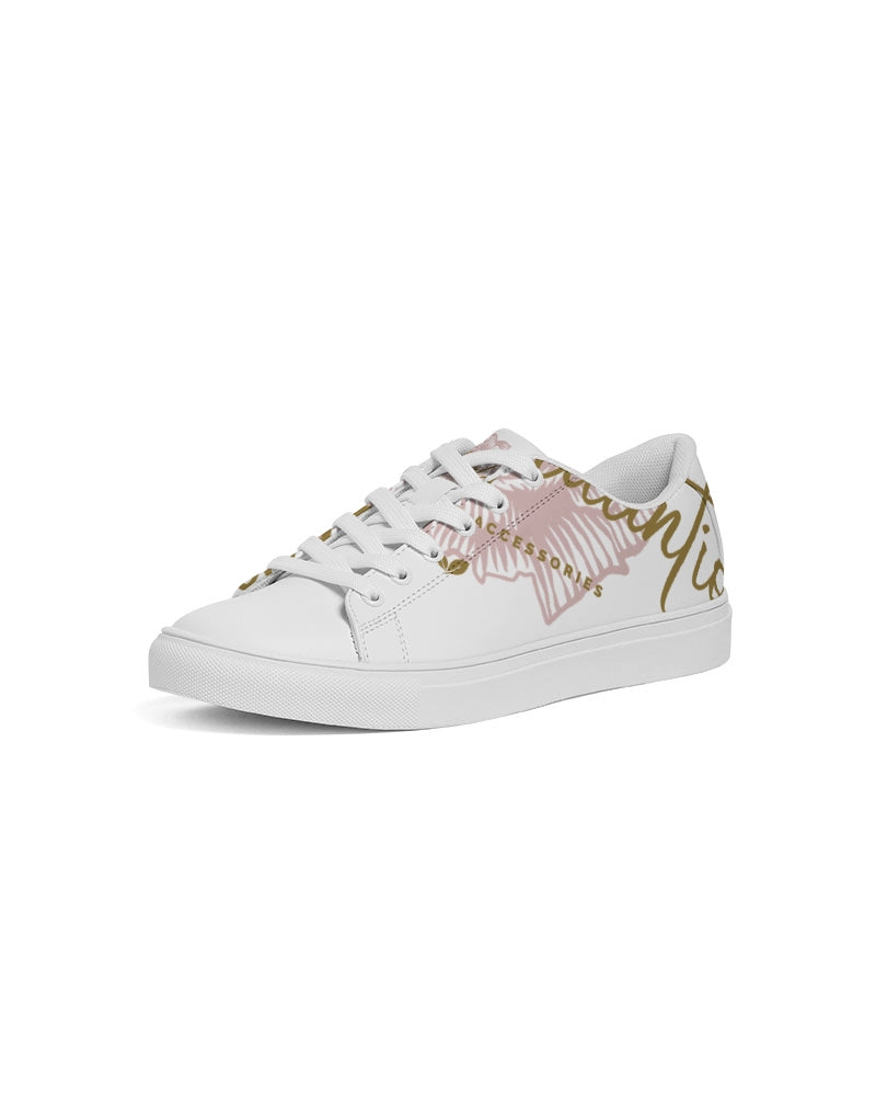 Quito Valantio! Florence nites. Women's Faux-Leather Sneaker