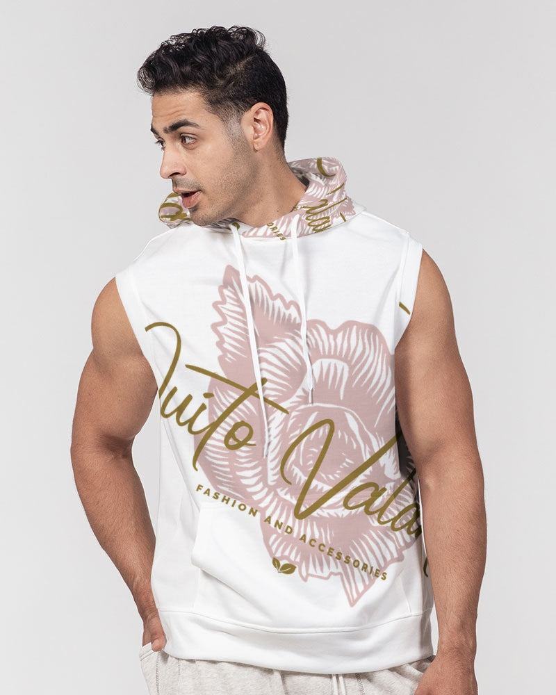 Quito Valantio! Florence nites. Men's Premium Heavyweight Sleeveless Hoodie