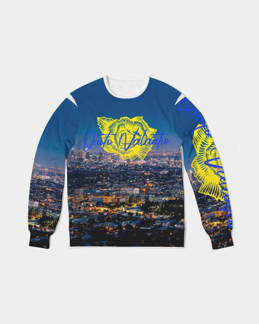 QuitoValantio!A taste of Los Angeles. Men's Classic French Terry Crewneck Pullover