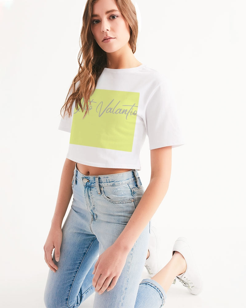 Quito Valantio "Soft tones"(2) edition Women's Cropped Tee