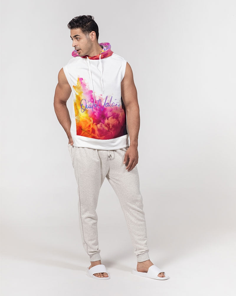 Quito Valantio!"Drip":Edition. Men's Premium Heavyweight Sleeveless Hoodie