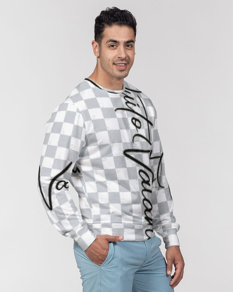 QuitoValantio"Lessons Edition"#1 Men's Classic French Terry Crewneck Pullover