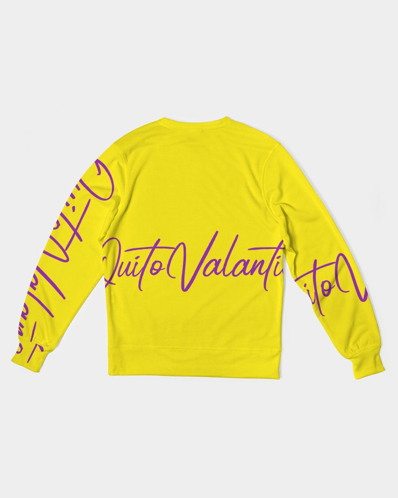 QuitoValantio!"A Taste of L.A." Men's Classic French Terry Crewneck Pullover