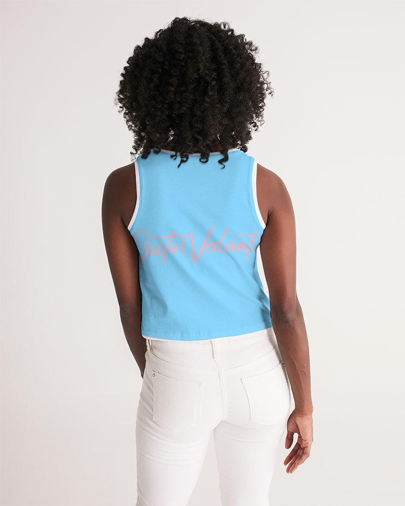 Quito Valantio!"soft tones "collection. Women's Cropped Tank