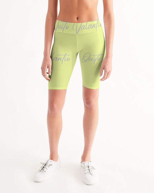 Quito Valantio "Soft tones"(2) edition Women's Mid-Rise Bike Shorts