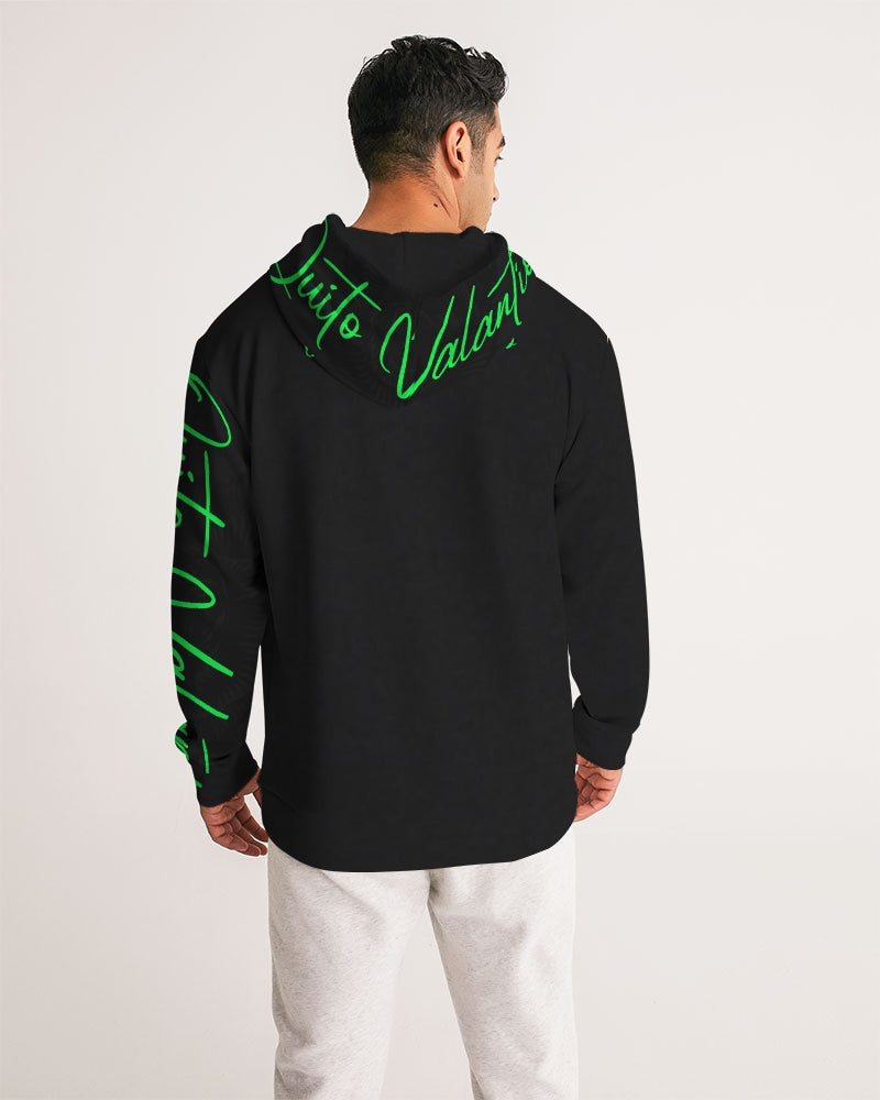 QuitoValantio!Blac rose mint2 Men's Hoodie