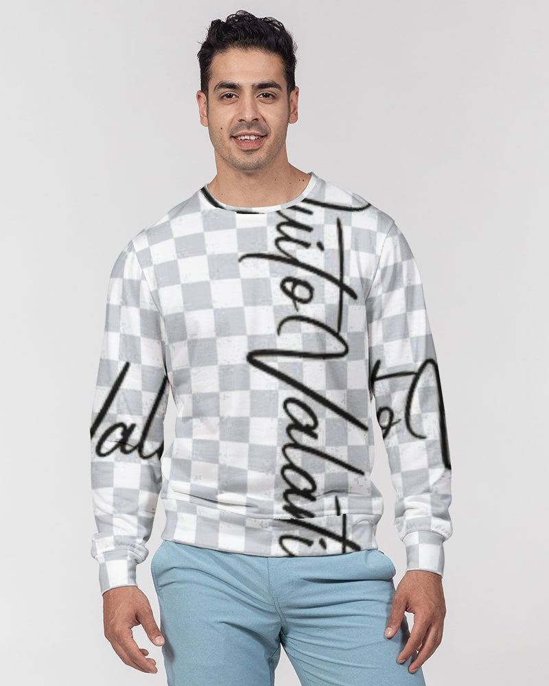 QuitoValantio"Lessons Edition"#1 Men's Classic French Terry Crewneck Pullover