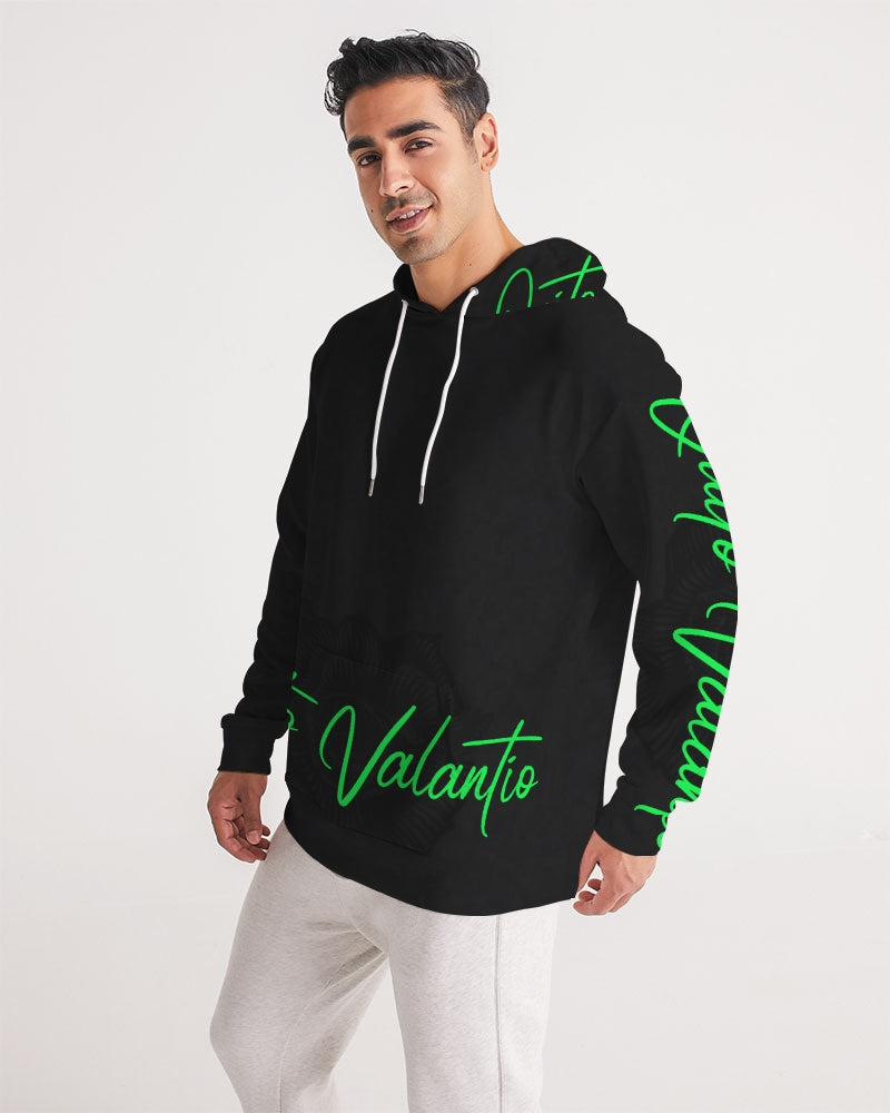 QuitoValantio!Blac rose mint2 Men's Hoodie