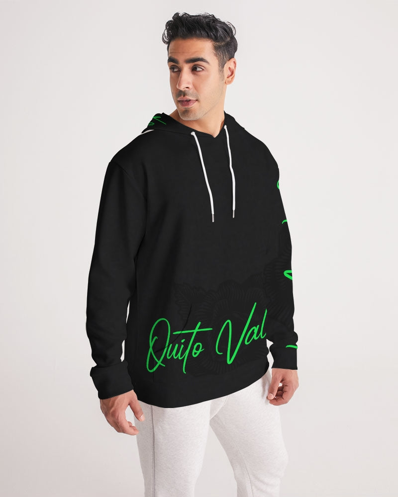 QuitoValantio!Blac rose mint2 Men's Hoodie