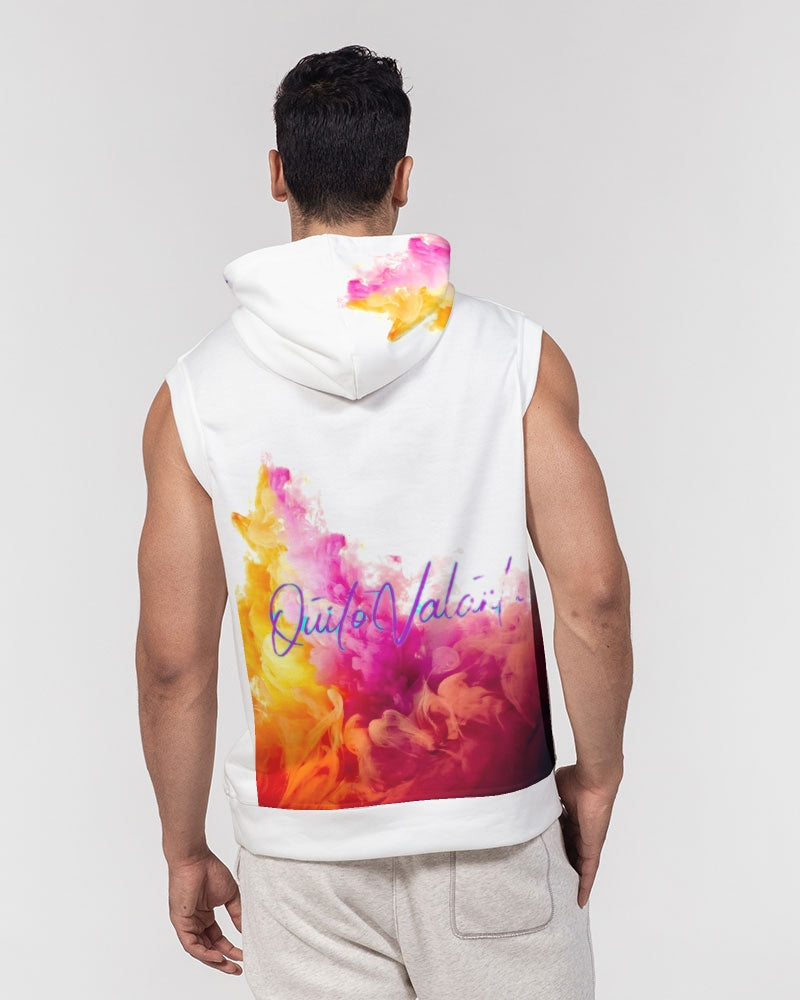 Quito Valantio!"Drip":Edition. Men's Premium Heavyweight Sleeveless Hoodie