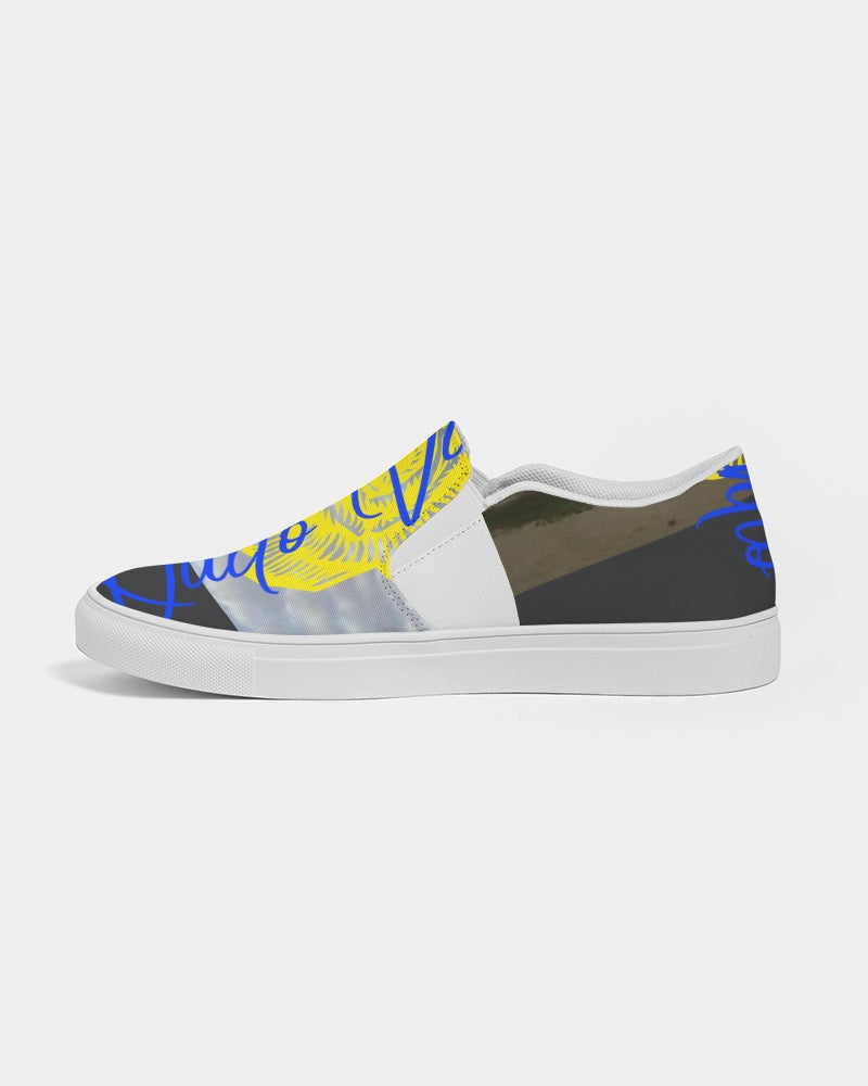 Quito Valantio"sunny delite Collection" Men's Slip-On Canvas Shoe