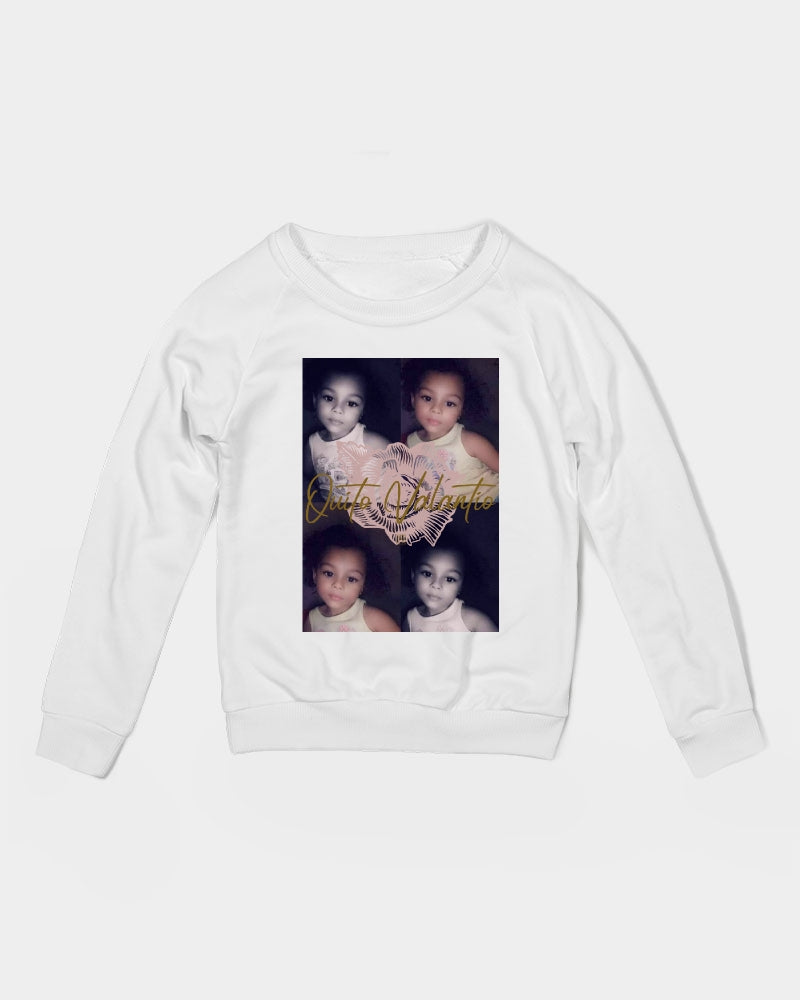 Quito valantio"Rose for mayla kids edition" Kids Graphic Sweatshirt