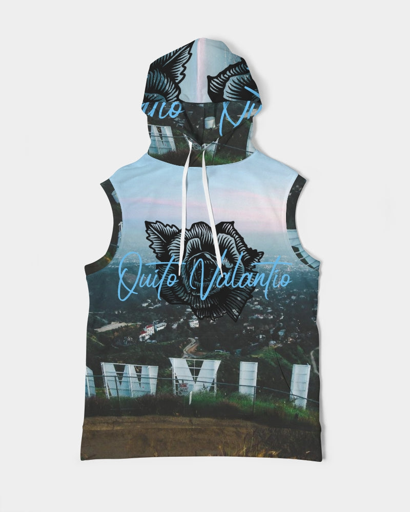 Quito Valantio!Taste of Hollywood Men's Premium Heavyweight Sleeveless Hoodie