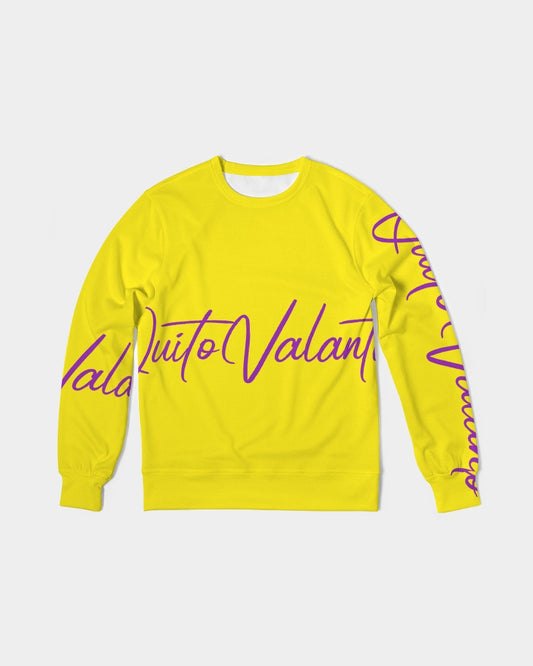 QuitoValantio!"A Taste of L.A." Men's Classic French Terry Crewneck Pullover