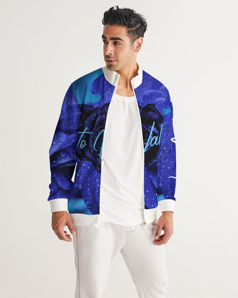 Quito Valantio!"Blue Rose"edition. Men's Track Jacket