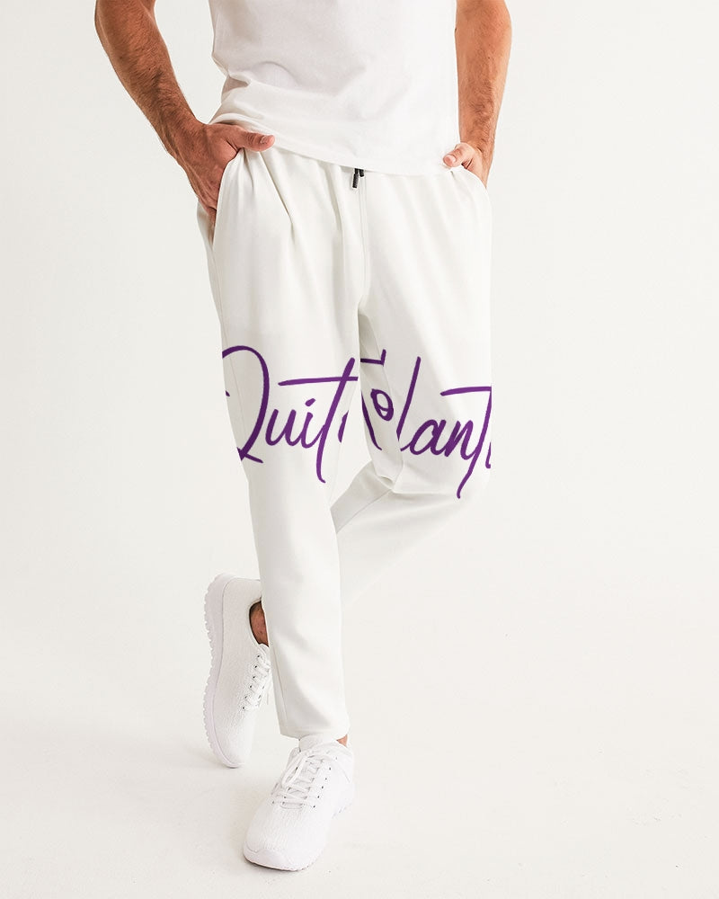 QuitoValantio!"Purple-oca"Collection's Men's Joggers