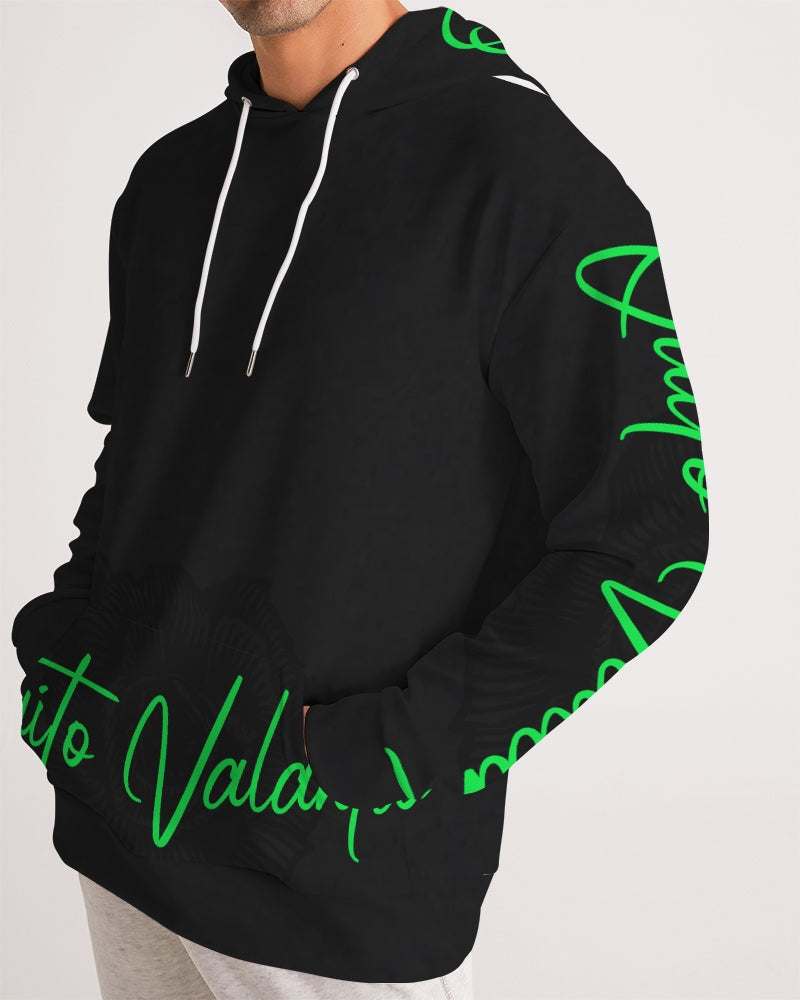 QuitoValantio!Blac rose mint2 Men's Hoodie