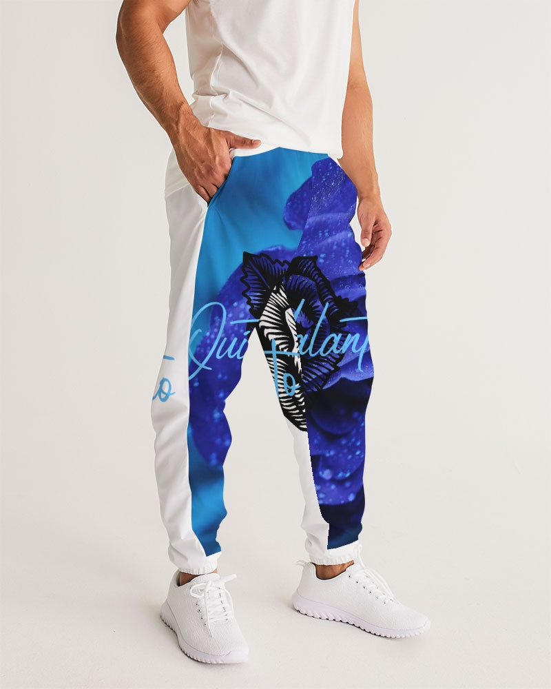 Quito Valantio!"Blue Rose"edition. Men's Track Pants