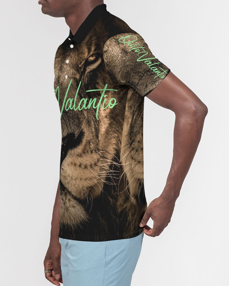 QuitoValantio!"Royalty"edition. Men's Slim Fit Short Sleeve Polo