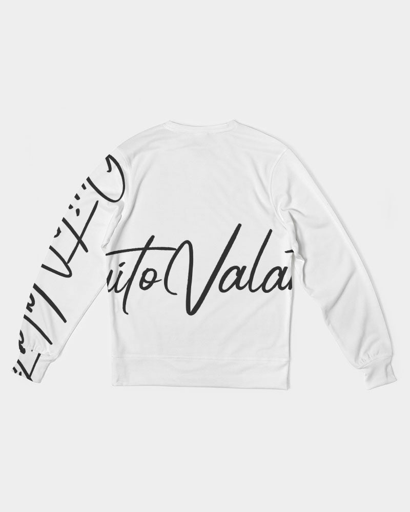 QuitoValantio!"Universal".Edition. Men's Classic French Terry Crewneck Pullover