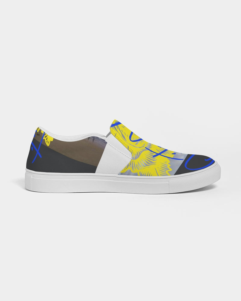 Quito Valantio"sunny delite Collection" Men's Slip-On Canvas Shoe